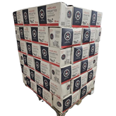 HazelHex Briquettes 10kg Pallet - Globaltic