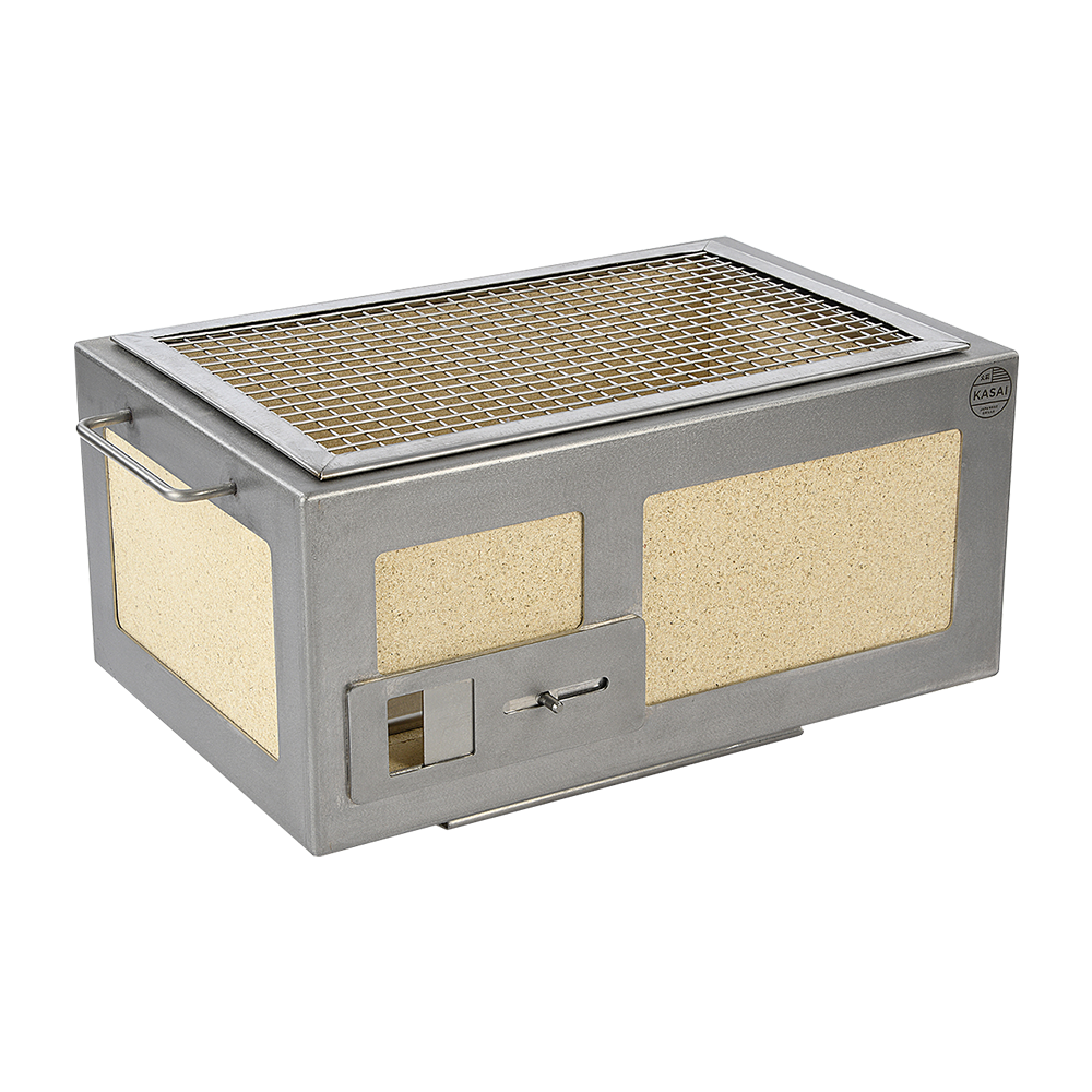 Little Kasai Konro Grill with Stainless Steel Frame V2 - Globaltic