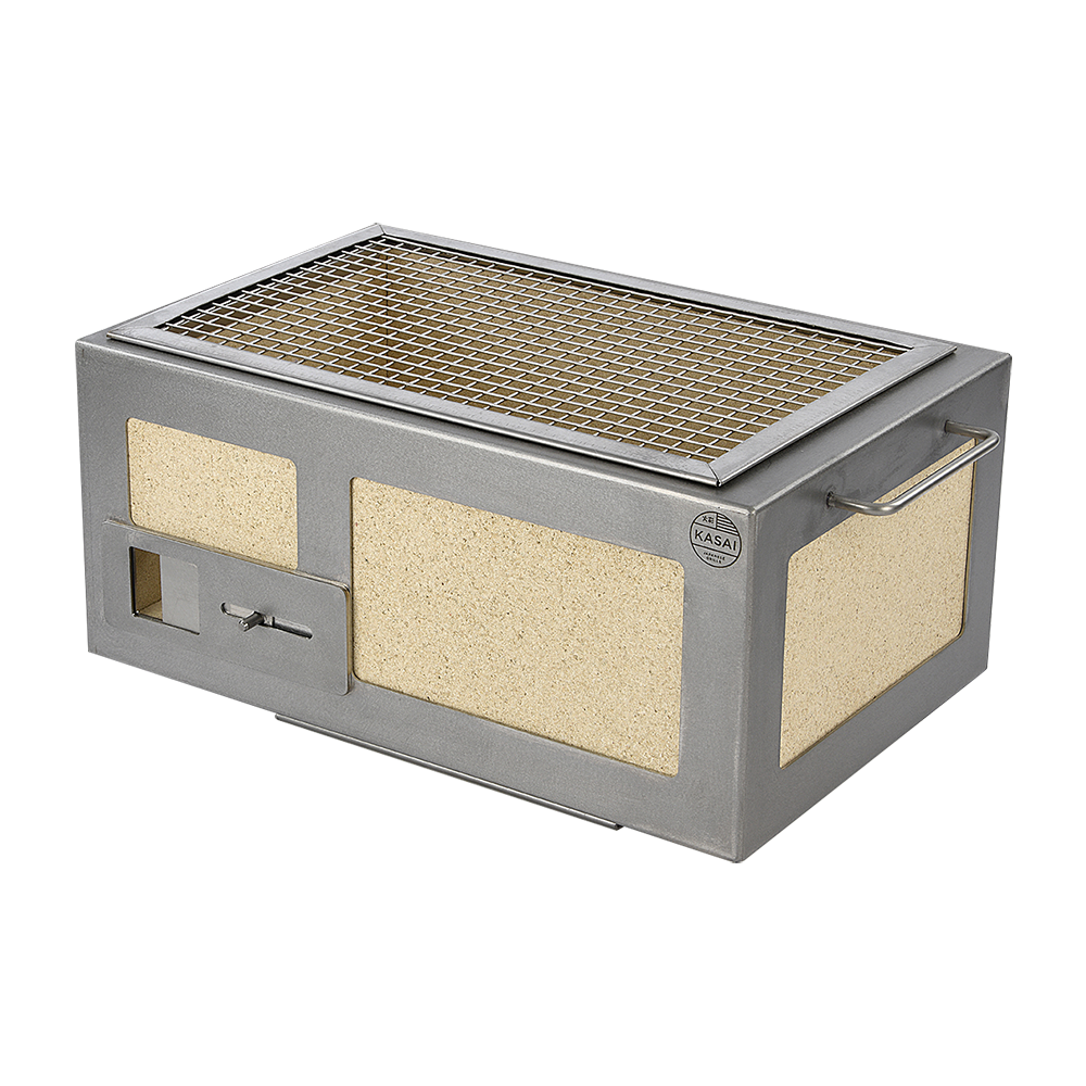 Little Kasai Konro Grill with Stainless Steel Frame V2 - Globaltic